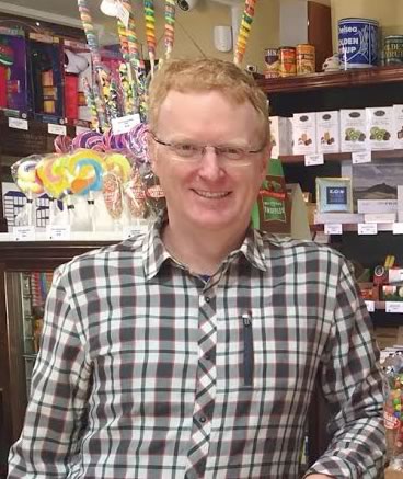 Jono Palmer - Owner Remarkable Sweet Shop